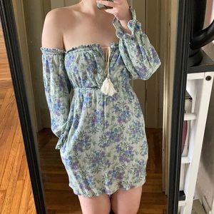 Strapless summer dress